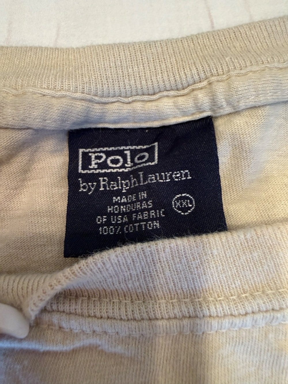 Polo Ralph Lauren Vintage Crewneck T-shirt Size XXL - Picture 2 of 3